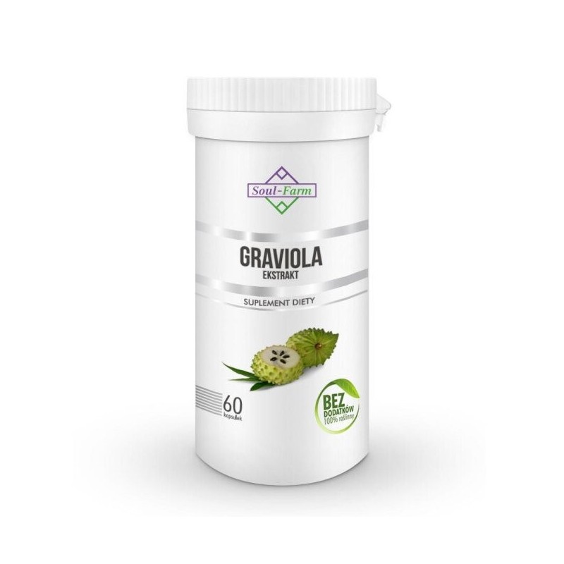 PESTKI WINOGRON EKSTRAKT 95 % OPC (450 mg) 60 KAPSUŁEK - SOUL FARM