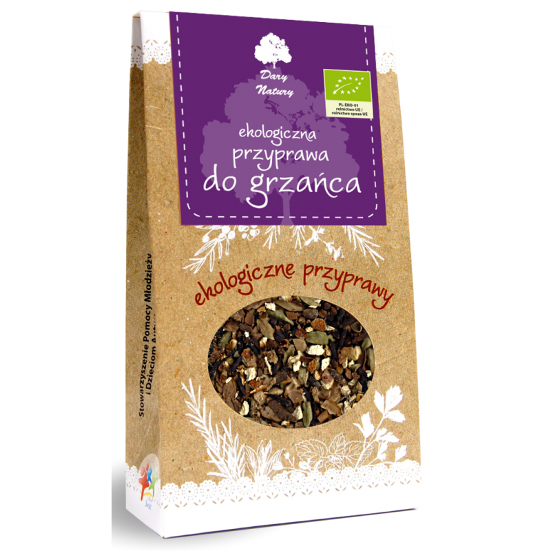 PRZYPRAWA DO GRZAŃCA BIO 50 g - DARY NATURY (PRODUKT SEZONOWY)