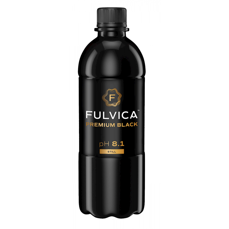 WODA FULVICA PREMIUM BLACK NIEGAZOWANA 500 ml - AQUA EAST