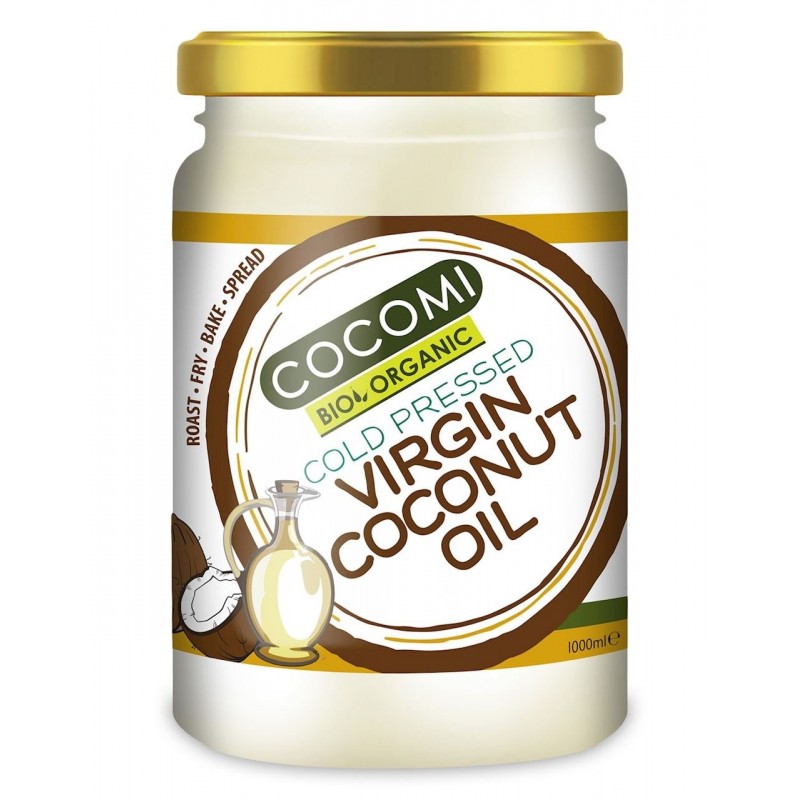 OLEJ KOKOSOWY VIRGIN BIO 1 L - COCOMI