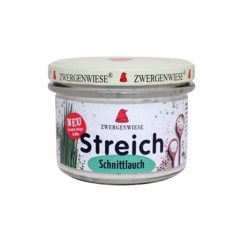 PASTA SŁONECZNIKOWA ZE SZCZYPIORKIEM BEZGLUTENOWA BIO 180 g - ZWERGENWIESE