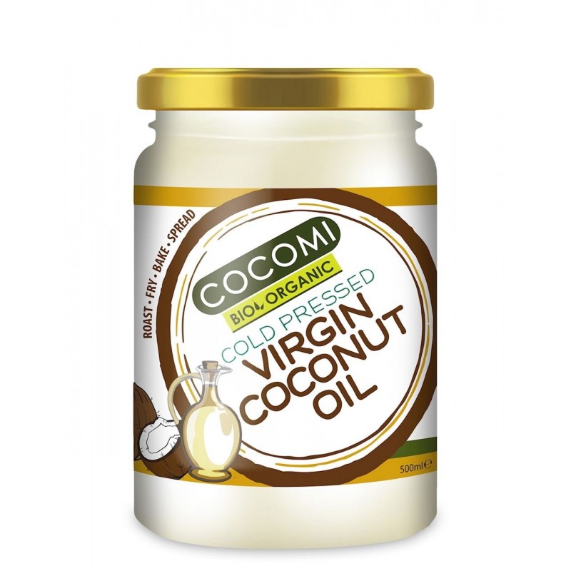 OLEJ KOKOSOWY VIRGIN BIO 500 ml - COCOMI