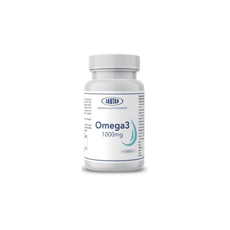 OMEGA-3 (1000 mg) 90 KAPSUŁEK - JANTAR