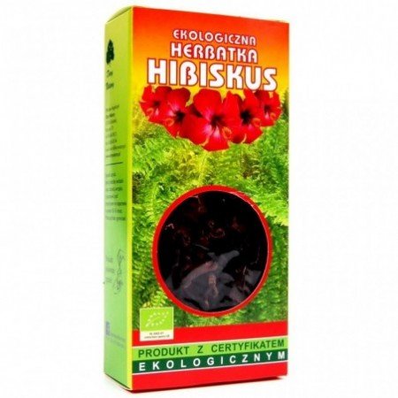 HERBATKA HIBISKUS BIO (25 x 2,5 g) 62,5 g - DARY NATURY