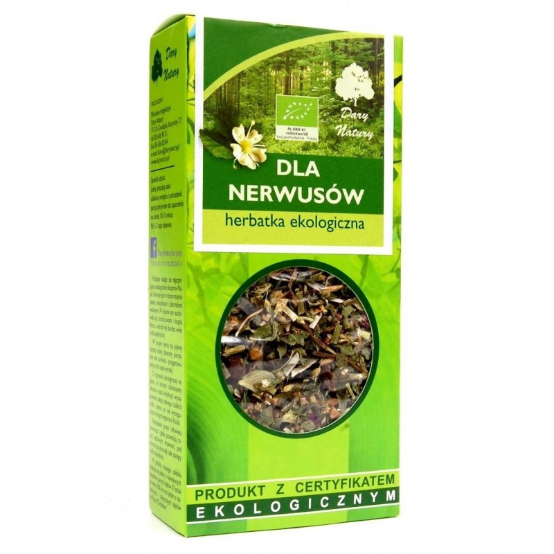 HERBATKA DLA SERDUSZKA BIO (25 x 2 g) 50 g - DARY NATURY