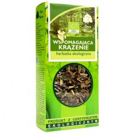 HERBATKA WSPOMAGAJĄCA KRĄŻENIE BIO (25 x 2 g) 50 g - DARY NATURY