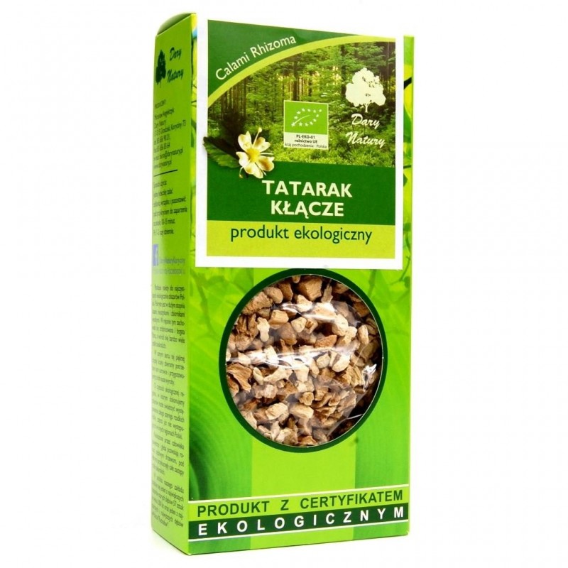 HERBATKA Z KŁĄCZA TATARAKU BIO 50 g - DARY NATURY