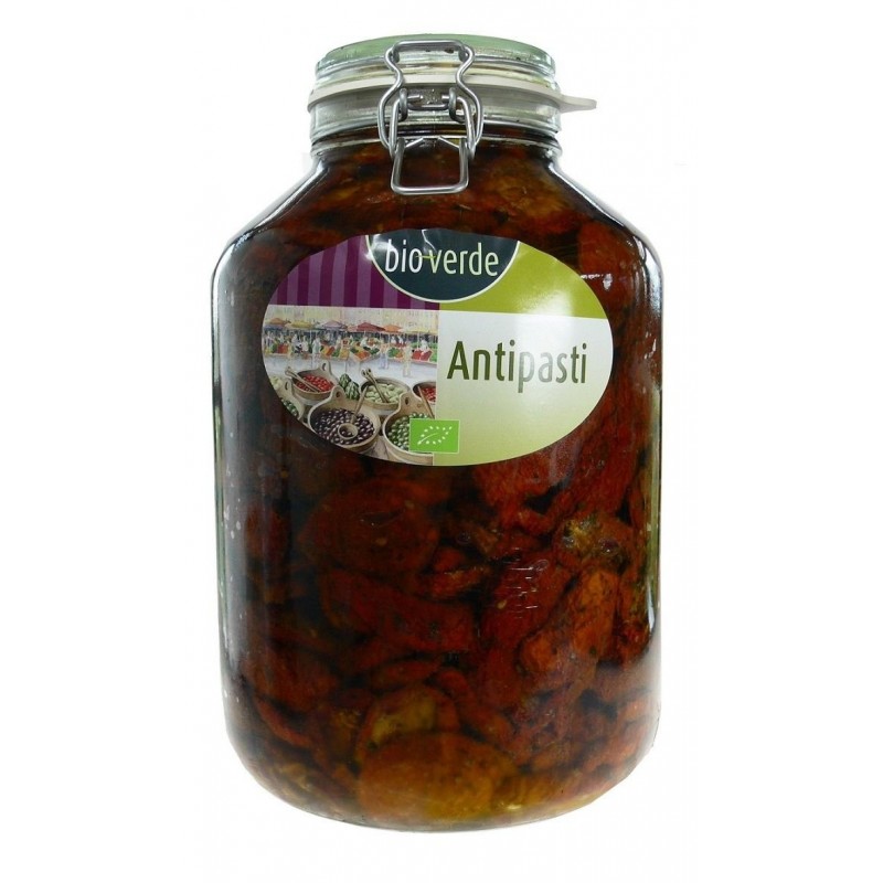 POMIDORY SUSZONE NA SŁOŃCU W OLEJU BIO 4,75 kg (SŁOIK) - BIO-VERDE