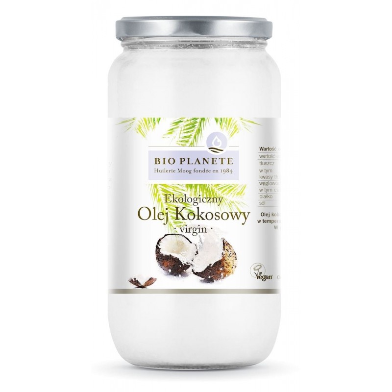 OLEJ KOKOSOWY VIRGIN BIO 950 ml - BIO PLANETE