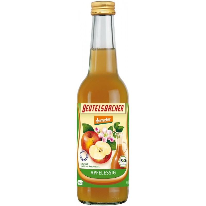 OCET JABŁKOWY 5 % NIEFILTROWANY DEMETER BIO 330 ml - BEUTELSBACHER