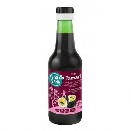SOS SOJOWY TAMARI ŁAGODNY BEZGLUTENOWY BIO 250 ml - TERRASANA