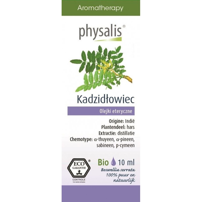 OLEJEK ETERYCZNY KADZIDŁOWIEC ECO 10 ml - PHYSALIS
