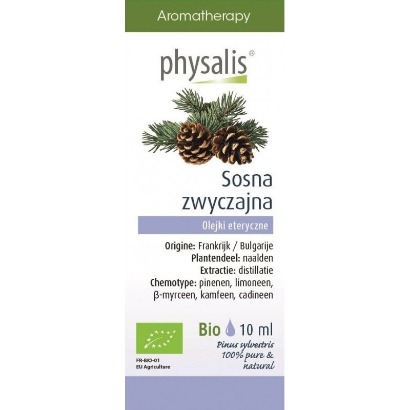 OLEJEK ETERYCZNY SOSNA ZWYCZAJNA BIO 10 ml - PHYSALIS