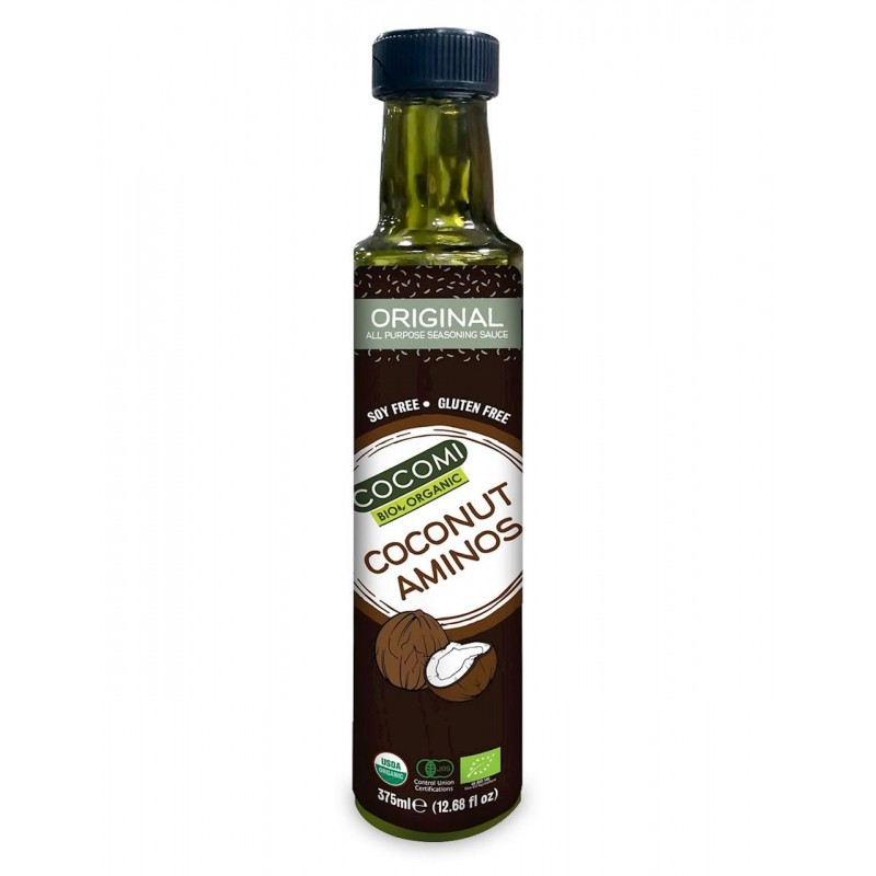 SOS KOKOSOWY AMINOS BEZGLUTENOWY BIO 250 ml - COCOMI
