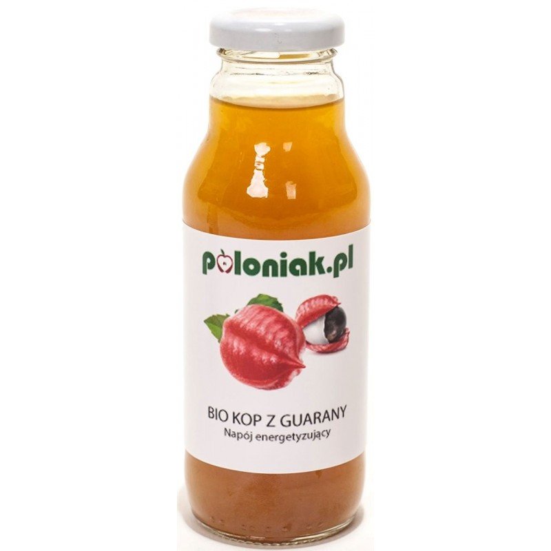BIO KOP Z GUARANY NAPÓJ ENERGETYZUJĄCY BIO 300 ml - POLONIAK
