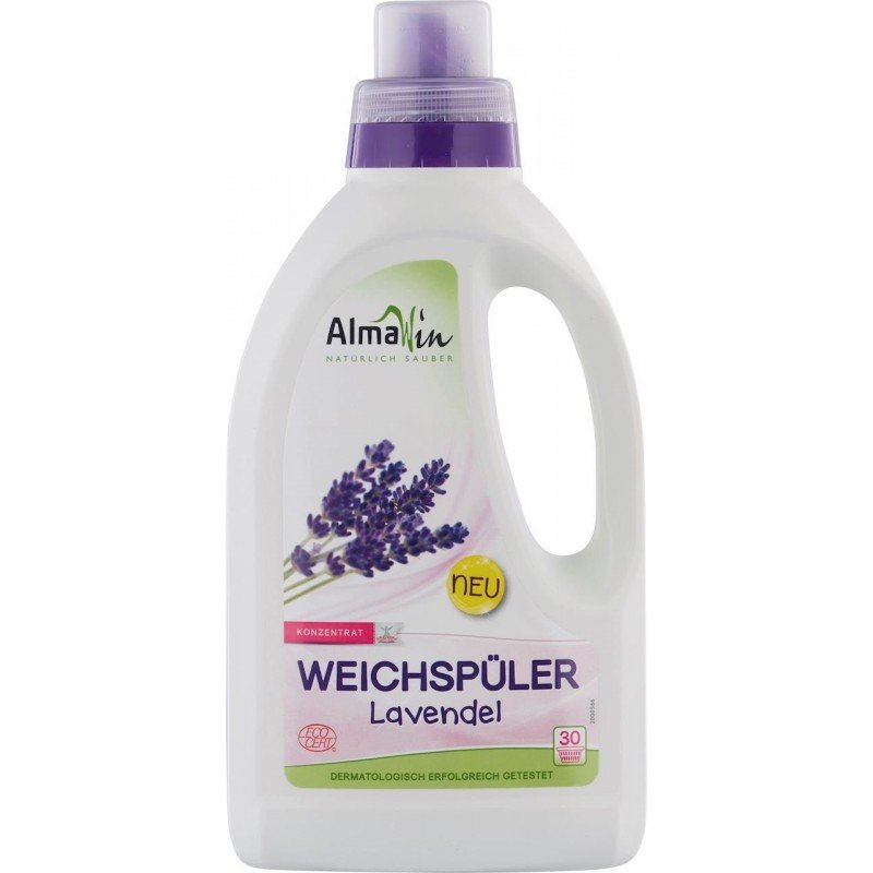 PŁYN DO ZMIĘKCZANIA TKANIN LAWENDOWY (KONCENTRAT) ECO 750 ml (30 PRAŃ) - ALMAWIN