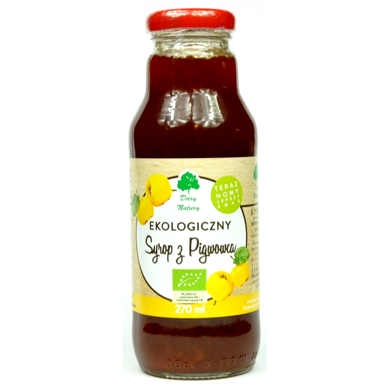 SYROP Z PIGWOWCA BIO 270 ml - DARY NATURY