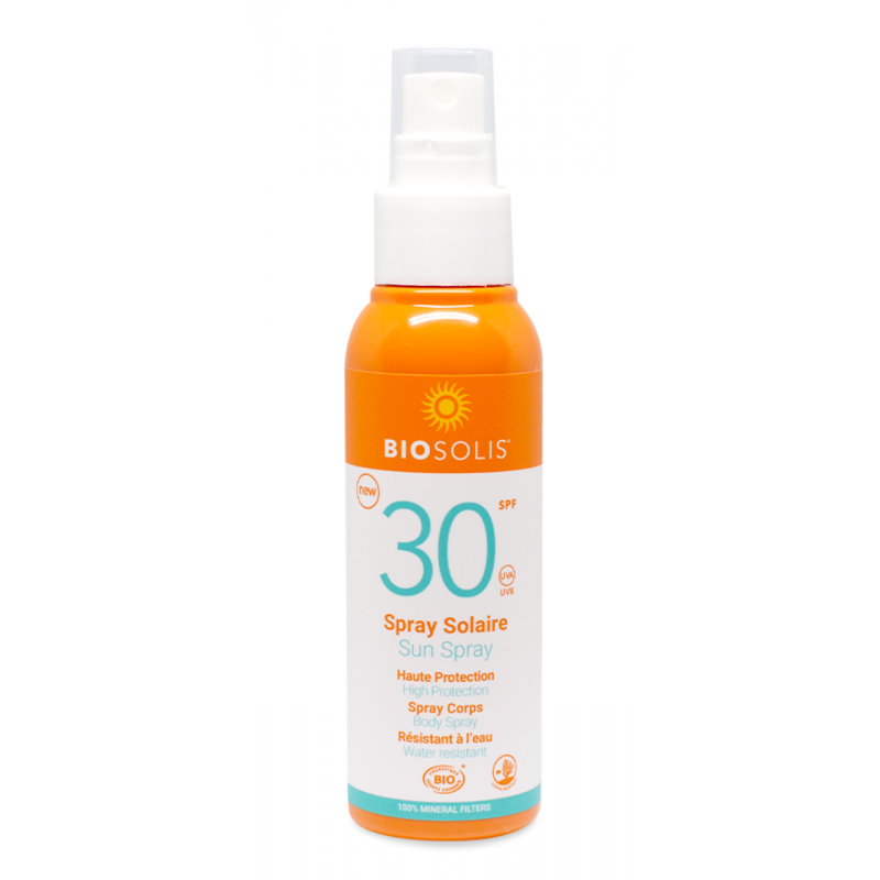 MLECZKO PRZECIWSŁONECZNE DO CIAŁA SPF 30 W SPRAYU ECO 100 ml - BIOSOLIS (PRODUKT SEZONOWY)