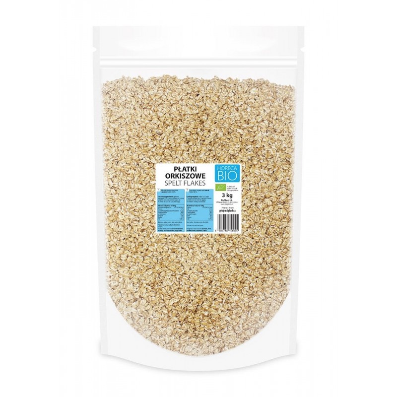 PŁATKI ORKISZOWE BIO 3 kg - HORECA (BIO PLANET)