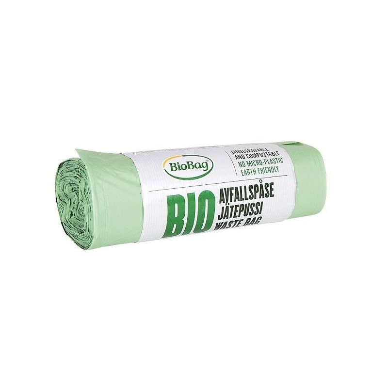 WORKI NA ODPADY BIO I ZMIESZANE 35 L 20 szt. (KOMPOSTOWALNE I BIODEGRADOWALNE)  - BIOBAG