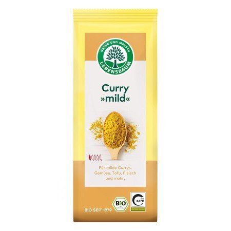CURRY ŁAGODNE BIO 50 g - LEBENSBAUM