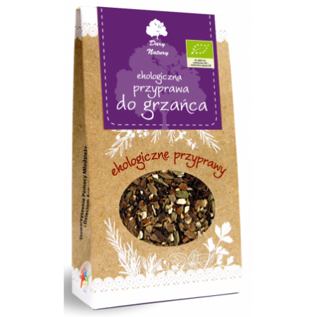 PRZYPRAWA DO GRZAŃCA BIO 50 g - DARY NATURY (PRODUKT SEZONOWY)