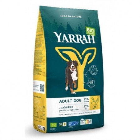 (DLA PSA DOROSŁEGO) KARMA Z KURCZAKIEM BIO 10 kg - YARRAH