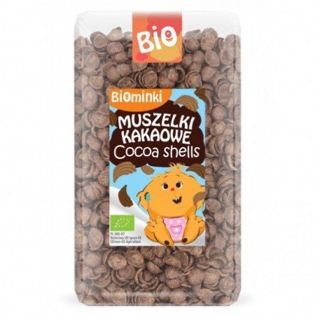 MUSZELKI KAKAOWE BIO 300 g - BIOMINKI