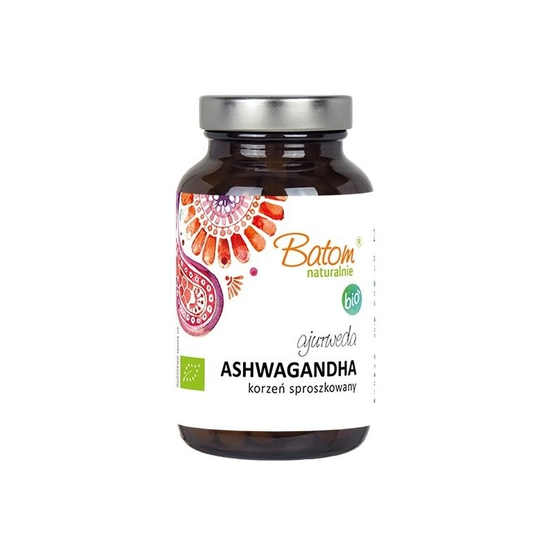 ASHWAGANDHA BIO (495 mg) 250 TABLETEK - BATOM (AJURWEDA)