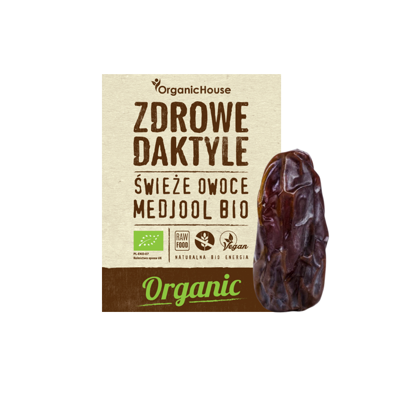 DAKTYLE MEDJOOL ŚWIEŻE BEZGLUTENOWE BIO 280 g - ORGANICHOUSE