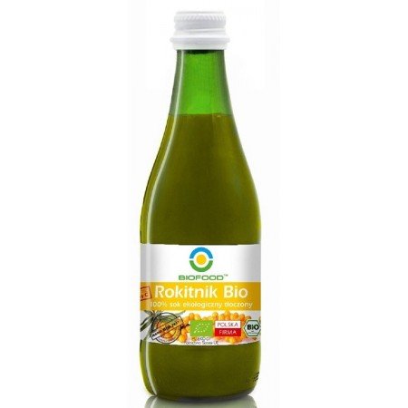 SOK Z ROKITNIKA NFC BEZGLUTENOWY BIO 300 ml - BIO FOOD
