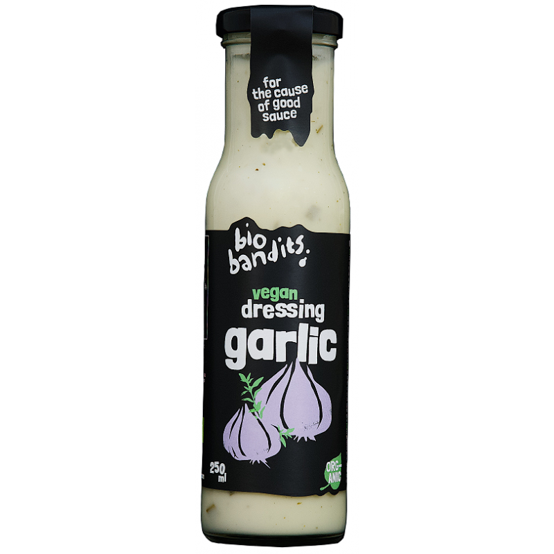DRESSING CZOSNKOWY BIO 250 ml - BIO BANDITS