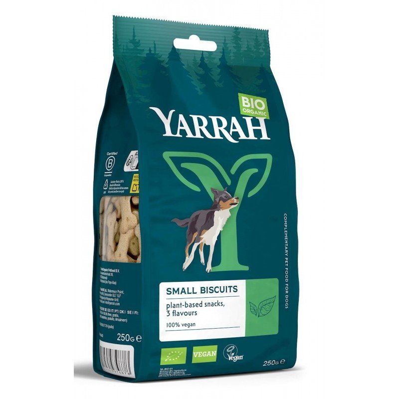 (DLA PSA MAŁEJ RASY) PRZYSMAK - CIASTKA ZBOŻOWE BIO 250 g - YARRAH