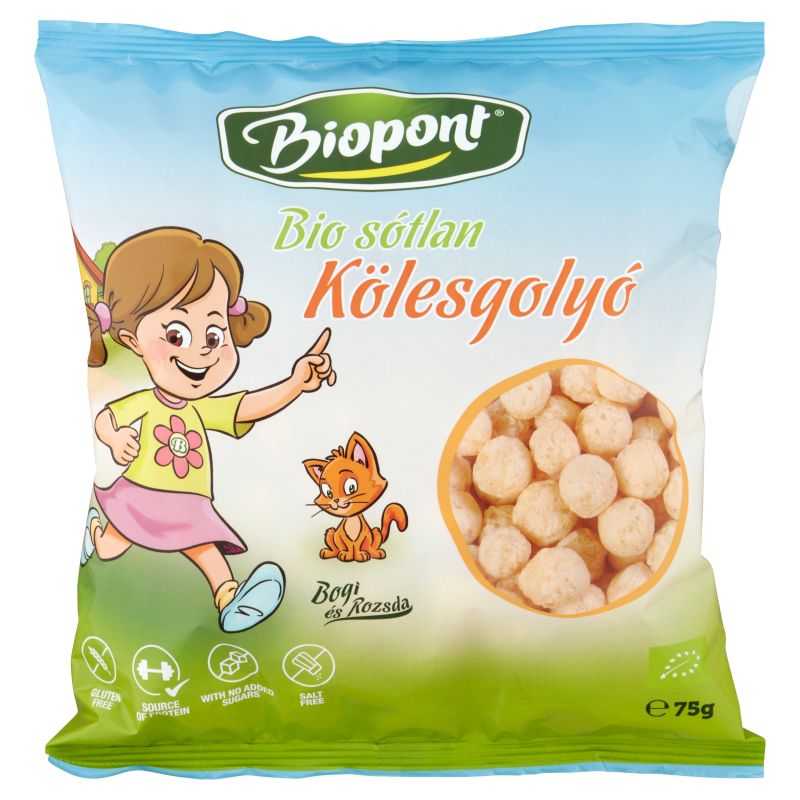 CHRUPKI JAGLANE BEZGLUTENOWE BIO 75 g - BIOPONT
