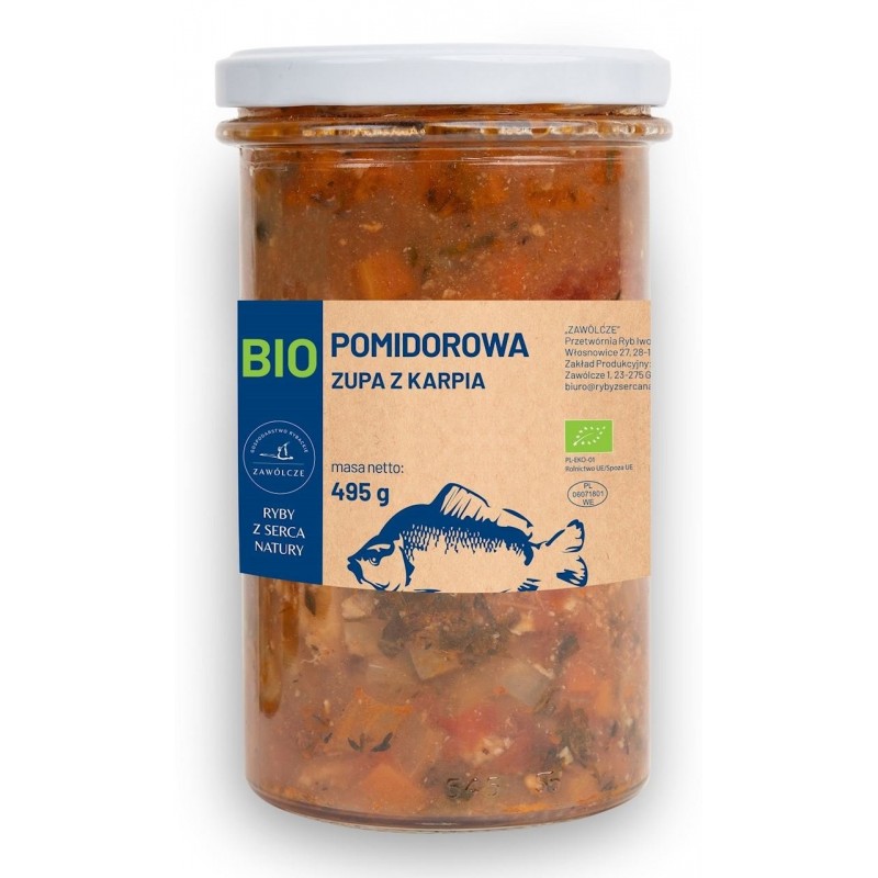 KARP ŚWIEŻY PŁAT BIO (około 0,50 kg) (TACKA) - GOSPODARSTWO RYBACKIE ZAWÓLCZE (NA ZAMÓWIENIE)