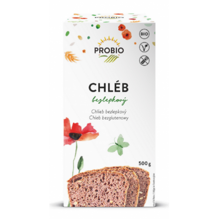 MIESZANKA DO WYPIEKU CHLEBA BEZGLUTENOWA BIO 500 g - PROBIO