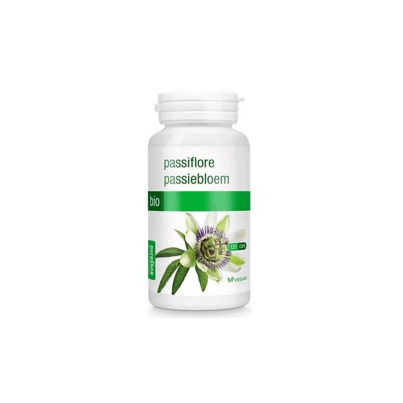 MĘCZENNICA CIELISTA (PASSIFLORA) BIO (125 mg) 120 KAPSUŁEK - PURASANA
