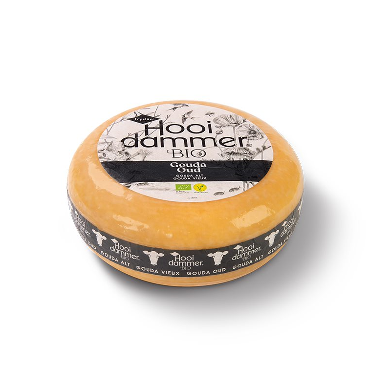 SER GOUDA OLD (DŁUGO DOJRZEWAJĄCY) BIO (około 4,5 kg) - HOOIDAMMER