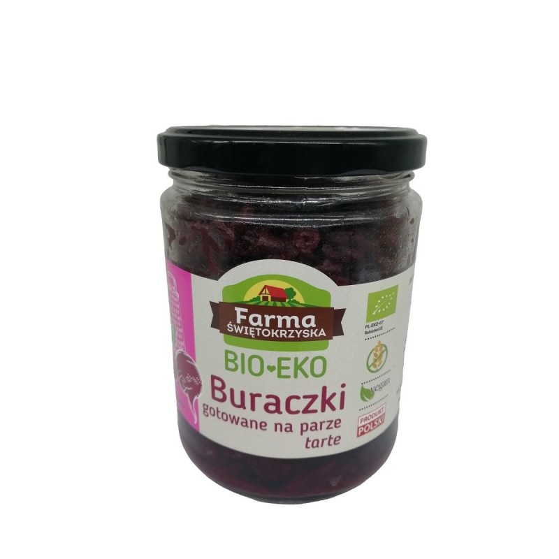 BURACZKI GOTOWANE NA PARZE TARTE BEZGLUTENOWE BIO 420 g - FARMA ŚWIĘTOKRZYSKA