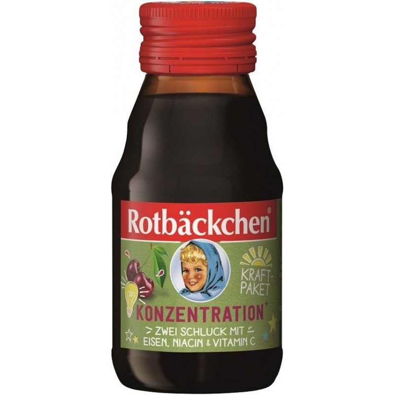 SHOT OWOCOWY Z ŻELAZEM, WITAMINĄ C I NIACYNĄ 60 ml - ROTBACKCHEN