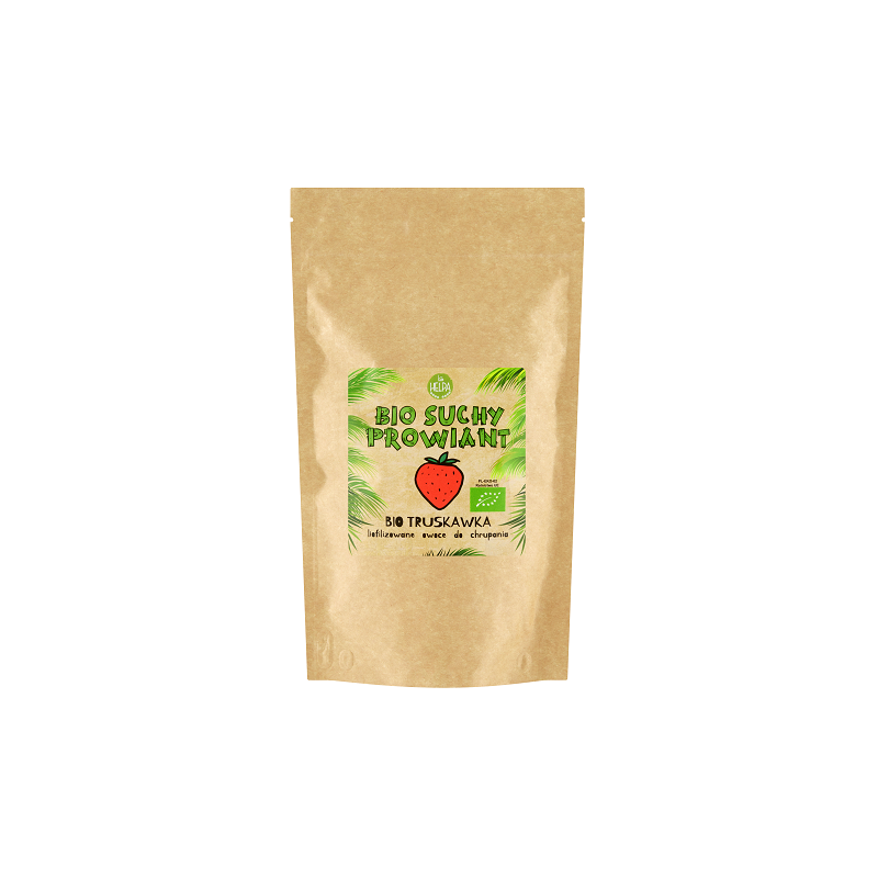 SUCHY PROWIANT (LIOFILIZOWANE TRUSKAWKI) BIO 20 g - HELPA