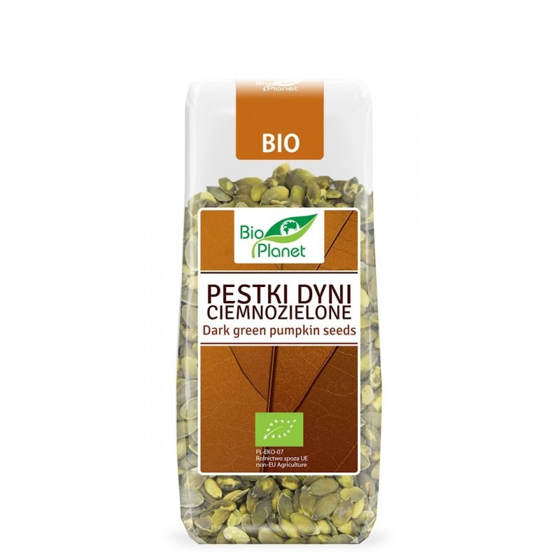 PESTKI DYNI CIEMNOZIELONE (UPRAWIANE W EUROPIE) BIO 150 g - BIO PLANET