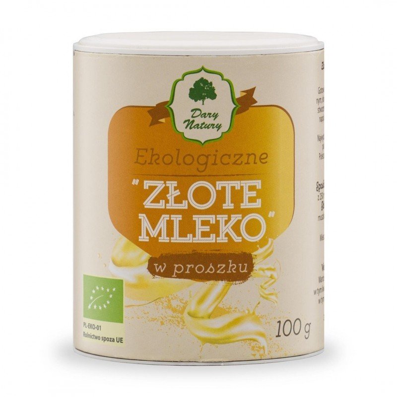 MIESZANKA PRZYPRAW "ZŁOTE MLEKO" BIO 100 g - DARY NATURY