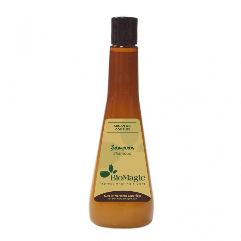 SZAMPON DO WŁOSÓW SUCHYCH I ZNISZCZONYCH Z OLEJEM ARGANOWYM 300 ml - BIOMAGIC