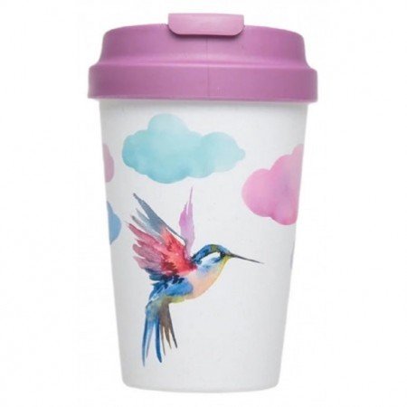 KUBEK PODRÓŻNY Z TWORZYWA PLA KOLIBER 350 ml - CHIC-MIC
