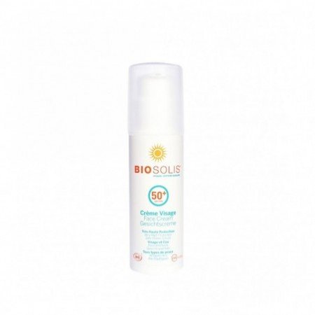 KREM PRZECIWSŁONECZNY DO TWARZY SPF 50+ ECO 50 ml - BIOSOLIS (PRODUKT SEZONOWY)