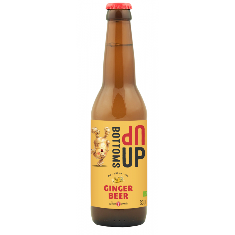 PIWO IMBIROWE BEZALKOHOLOWE BEZGLUTENOWE BIO 330 ml - GINGER PEOPLE