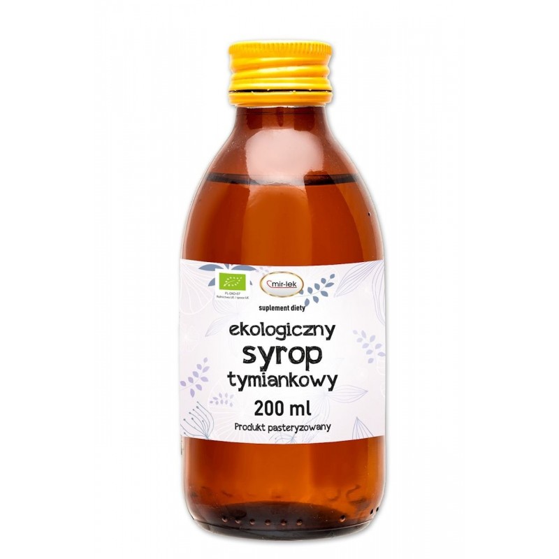 SYROP TYMIANKOWY BIO 200 ml - MIR-LEK