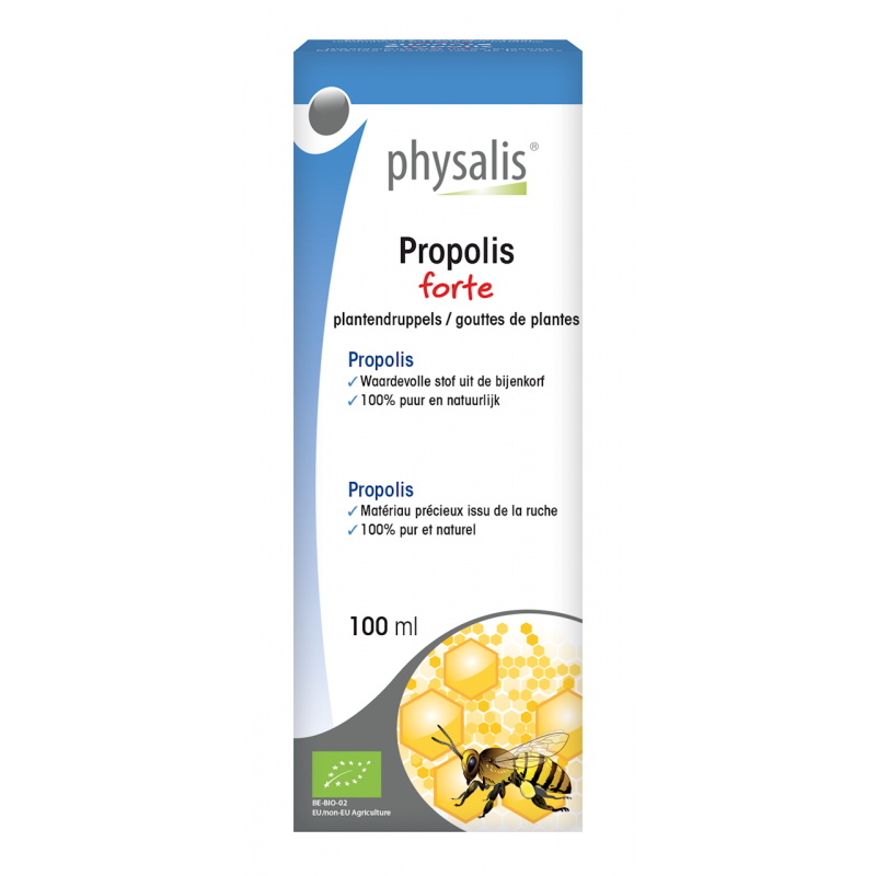 PROPOLIS FORTE EKSTRAKT W KROPLACH BIO 100 ml - PHYSALIS