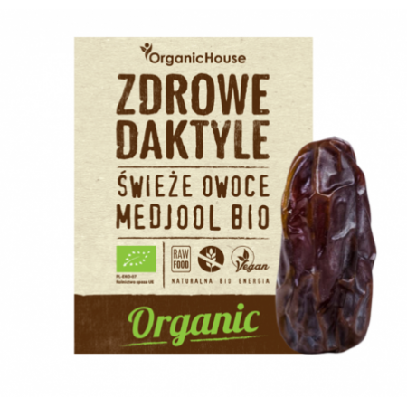DAKTYLE MEDJOOL ŚWIEŻE BEZGLUTENOWE BIO 280 g - ORGANIC HOUSE